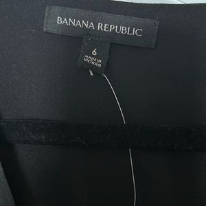 Banana Republic black wrap dress Size 6